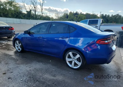 2014 Dodge Dart Gt from USA, damaged, VIN 1C3CDFEB5ED798482